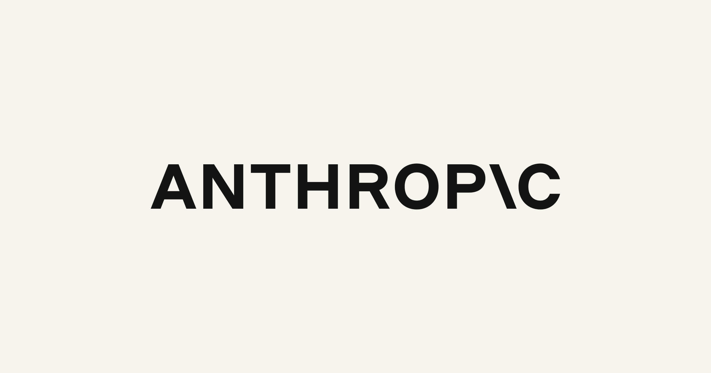Identitas visual resmi Anthropic