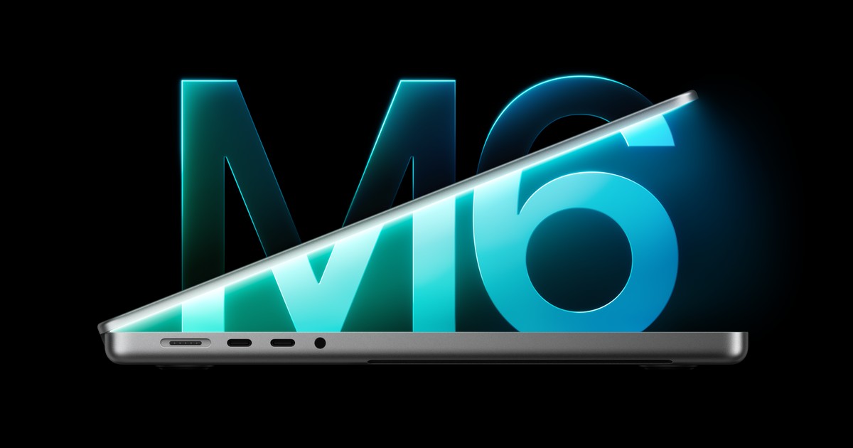 MacBook Pro 14-inci dengan cip M6 dari Apple Newsroom