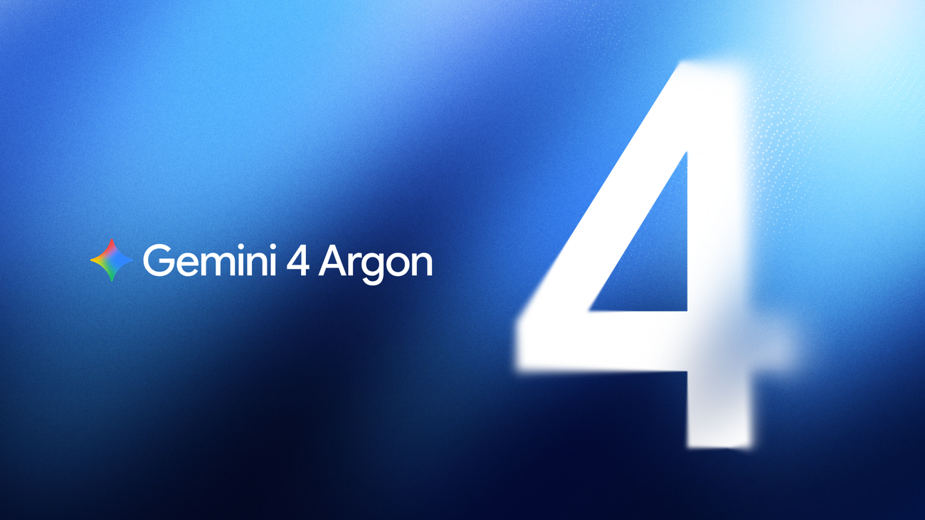 Ilustrasi editorial PeDeDe tentang Gemini 4 Argon dan pekerjaan AI jangka panjang