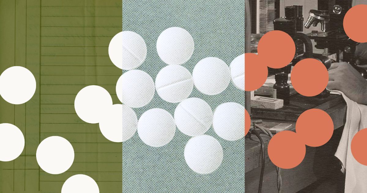 Ilustrasi editorial PeDeDe tentang AI di laboratorium pengembangan obat